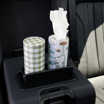 Mushroom Study Tissue Box - Great for Car Cup Holder