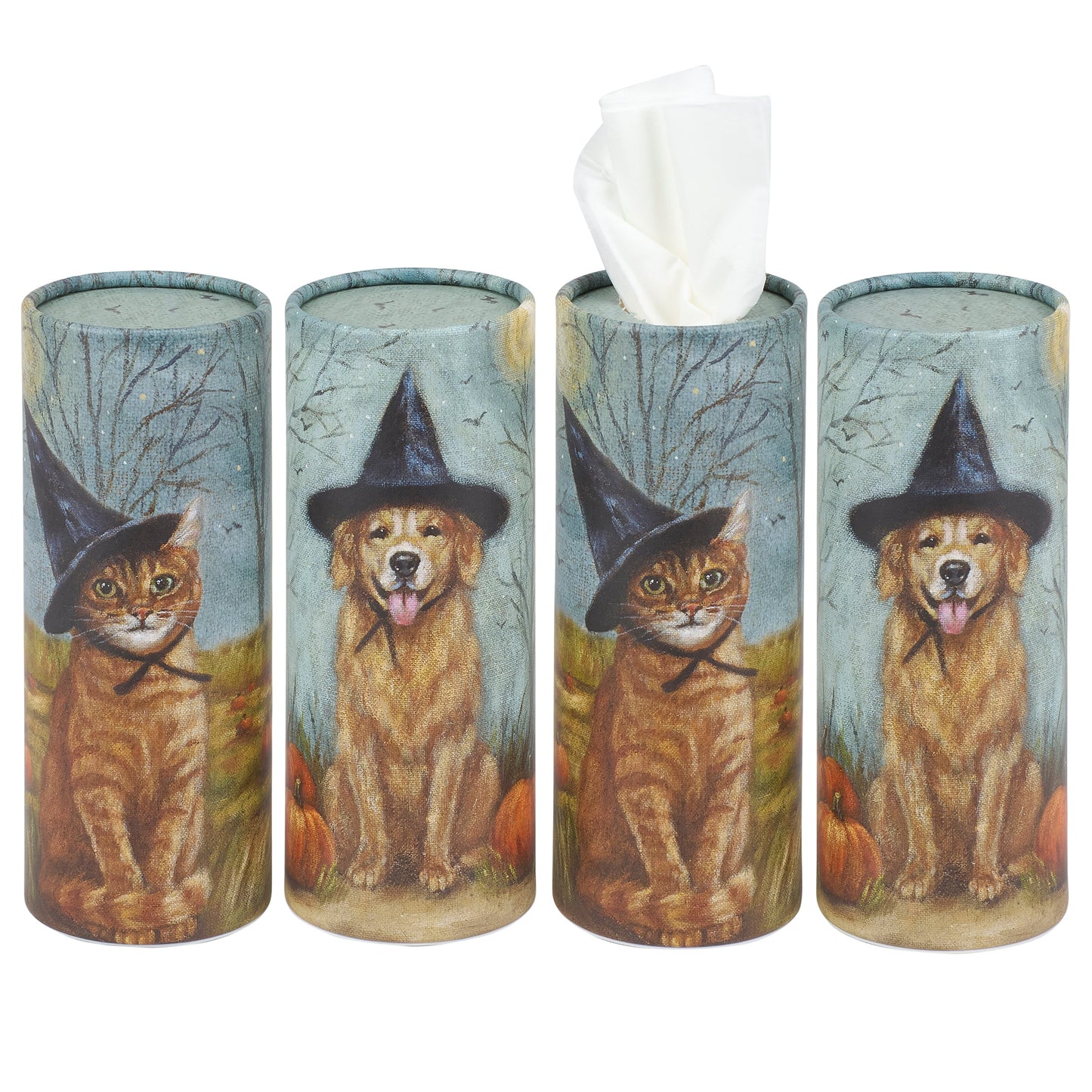 Halloween Pet Tissue Box  - Great for Car Cup Holder