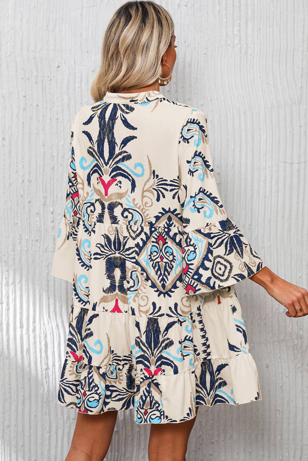 Summer Breeze Printed Dress