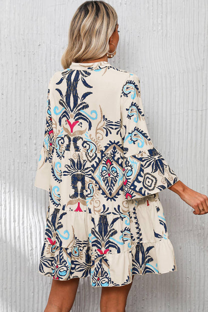 Summer Breeze Printed Dress