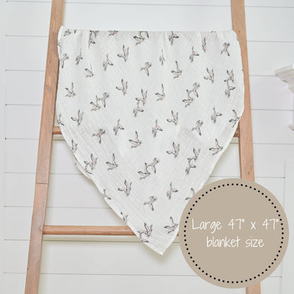 Baby Muslin Swaddle Blanket Quackin Up Mallard Duck