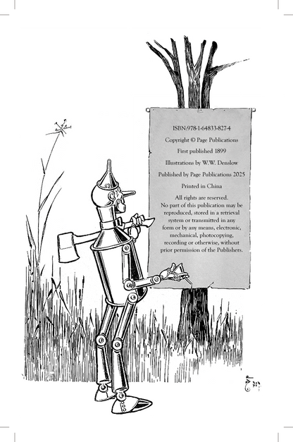 The Wonderful Wizard of Oz - Deluxe Hardcover Book