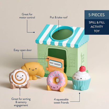 Itzy Ritzy Play Bakery™ - Put & Take Baby Toy