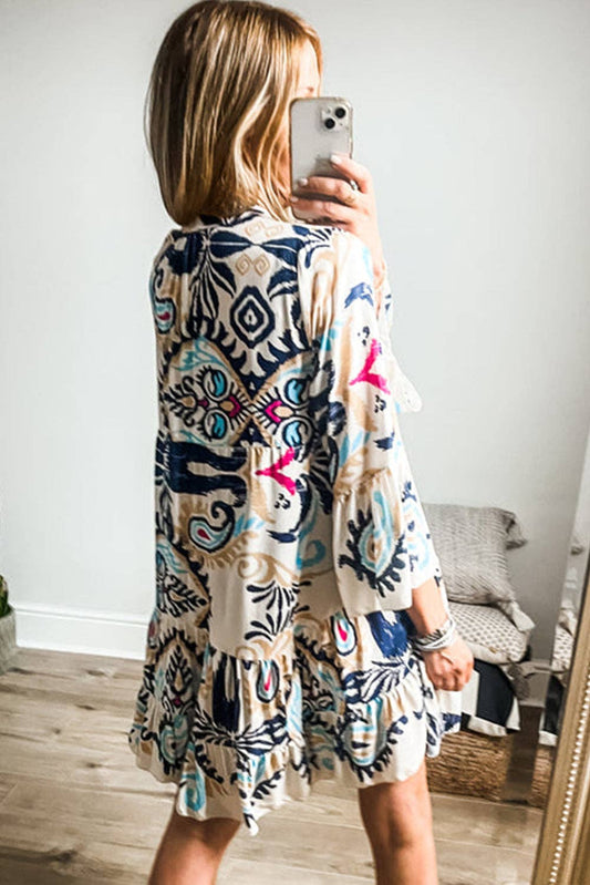 Summer Breeze Printed Dress
