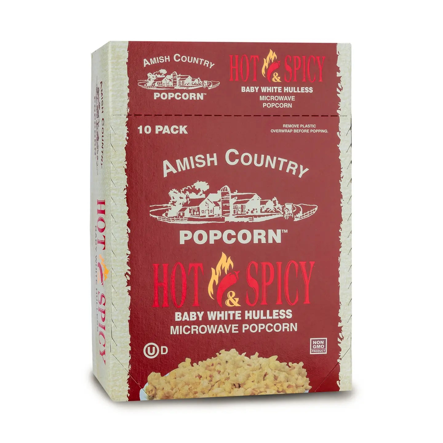 Amish Country Microwave Popcorn 10 Pack - Flavor Options