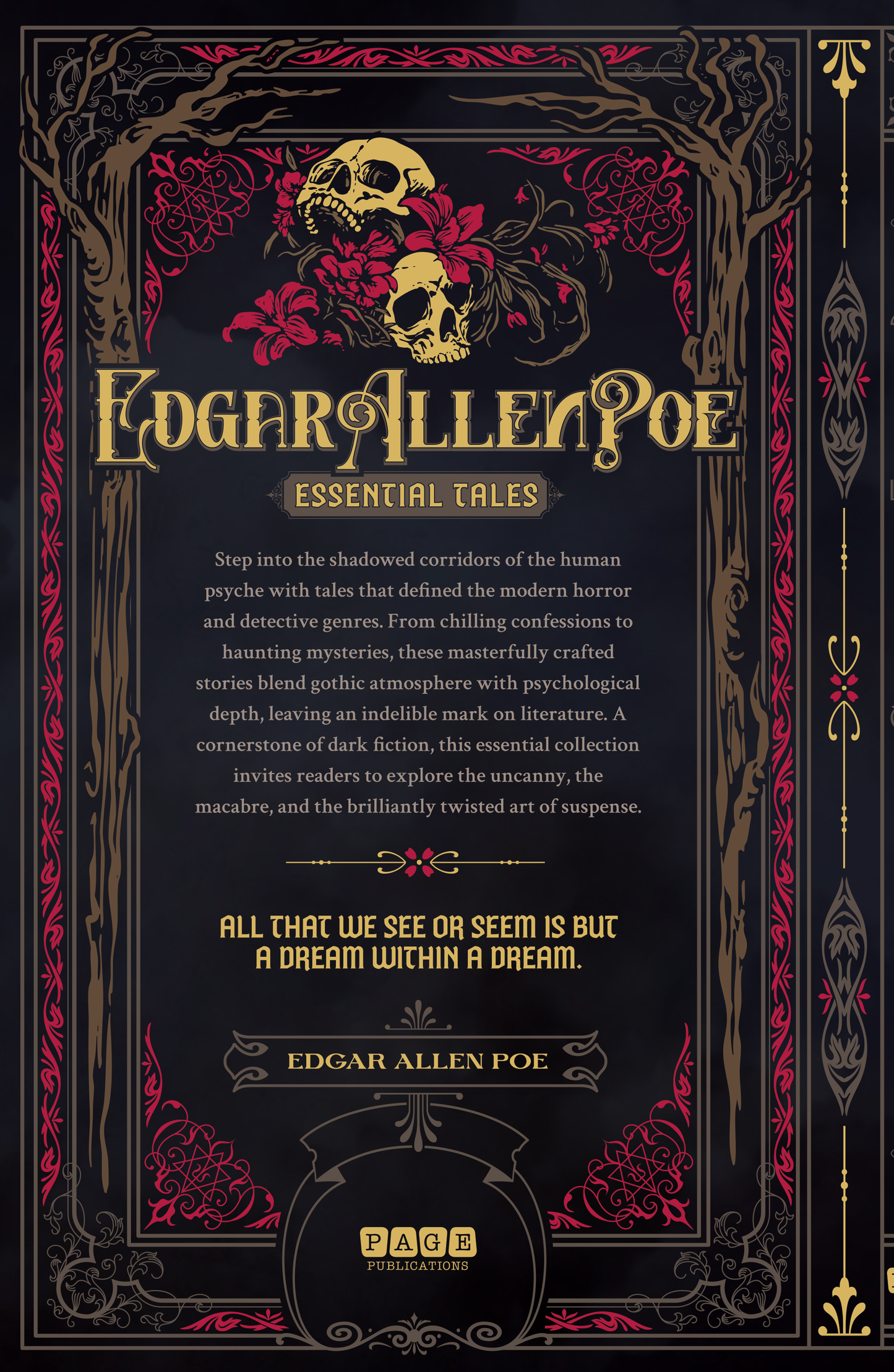 Edgar Allan Poe: Essential Tales - Deluxe Hardcover Book