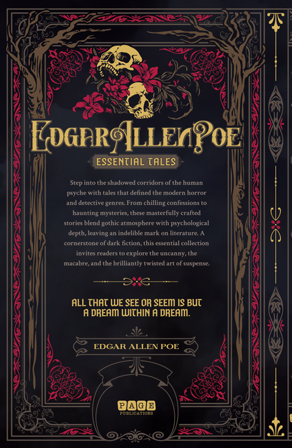 Edgar Allan Poe: Essential Tales - Deluxe Hardcover Book