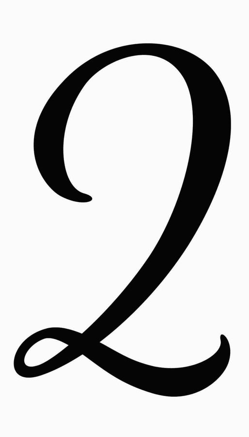 Address Number Signature Sign Icon - Custom Decor