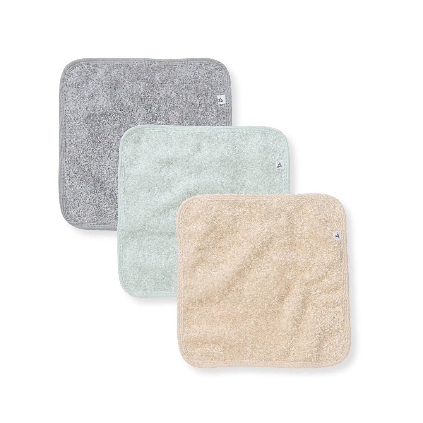 Organic Cotton Woven Terry Washcloths 3 Pack - Burt's Bees Baby