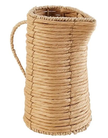 Rattan Decorative Pitcher