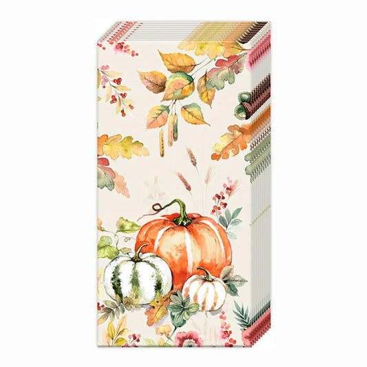 Pocket Tissues - Pumpkin Love Cream
