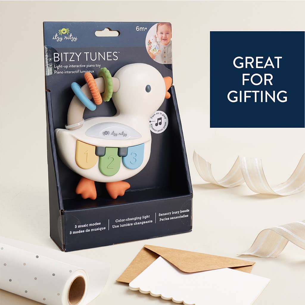 Bitzy Tunes™ - Light-up Interactive Piano Baby Toy Itzy Ritzy