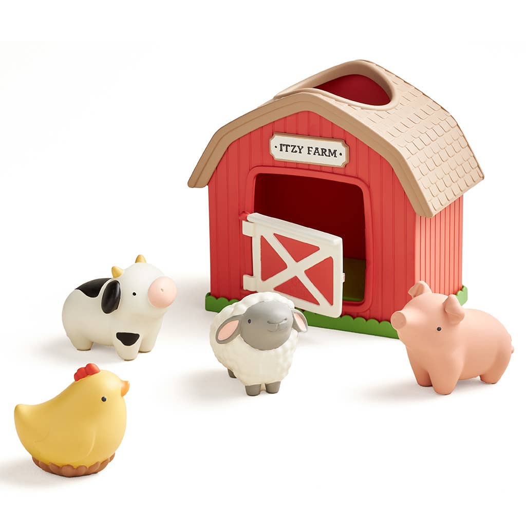 Itzy Ritzy Play Barn™ with Animals Baby Toy