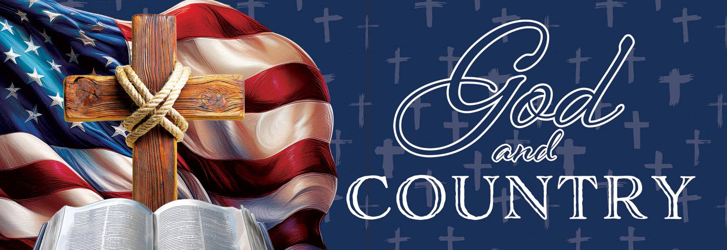 God and Country Signature Sign Insert