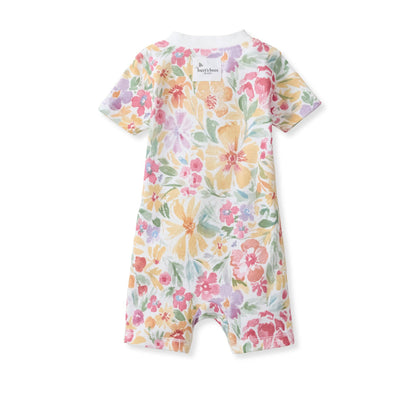 Bloom and Blossom Organic Baby Sleeper Romper - Burt's Bees Baby