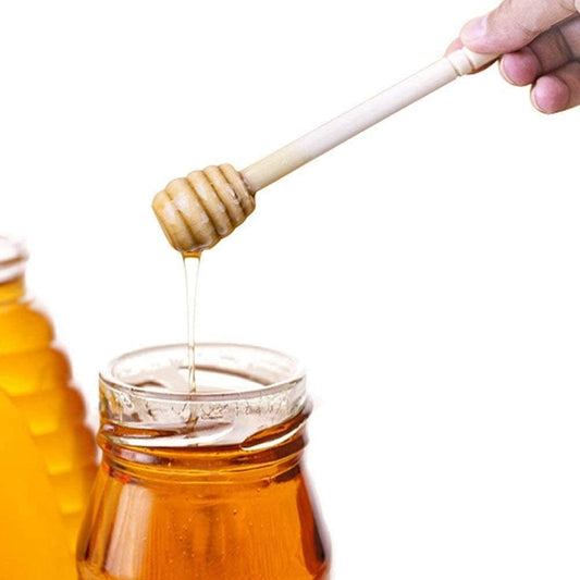 Wooden Honey Dipper Stick