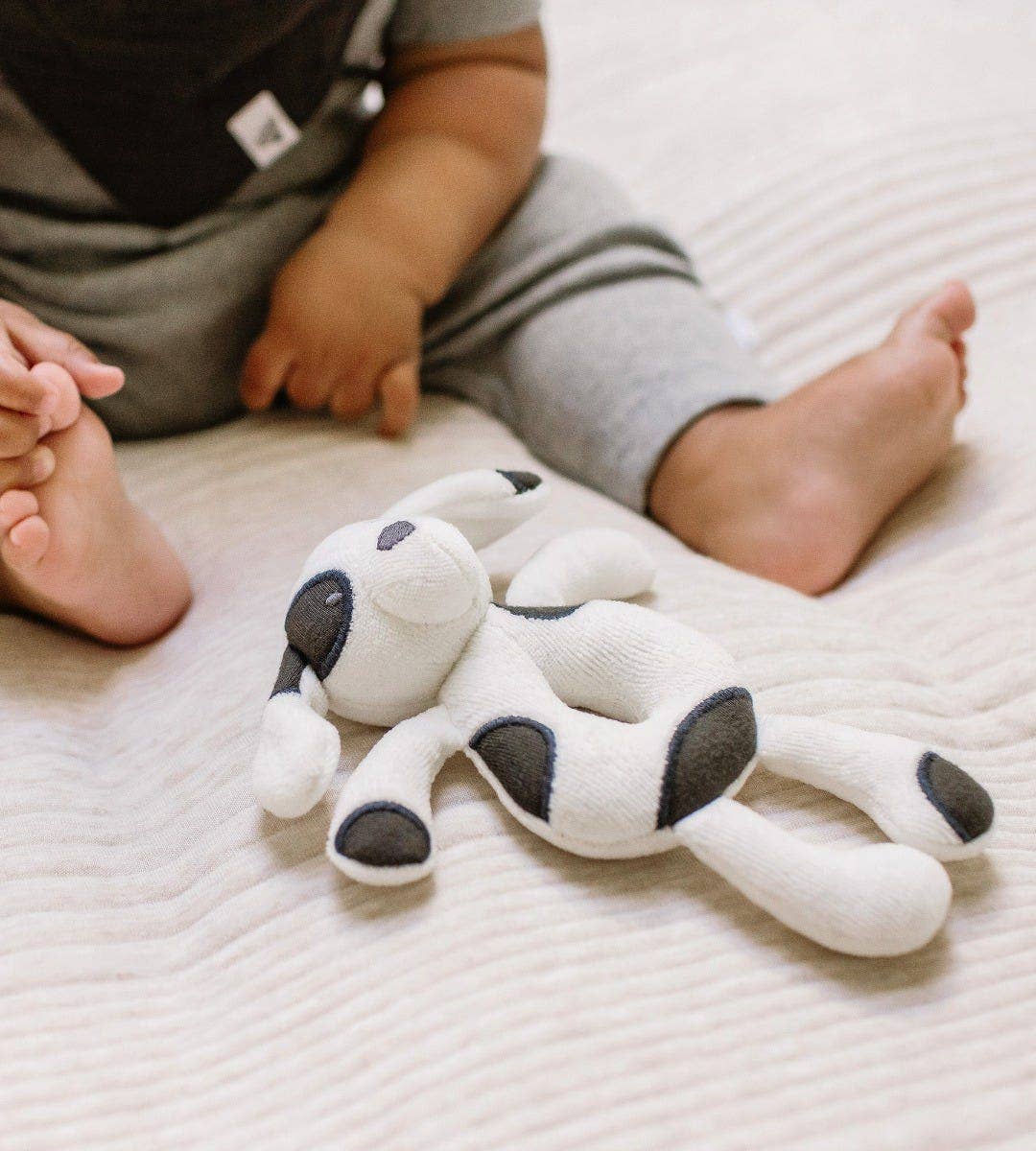 Puppy Plush Baby Rattle - Burt's Bees Baby