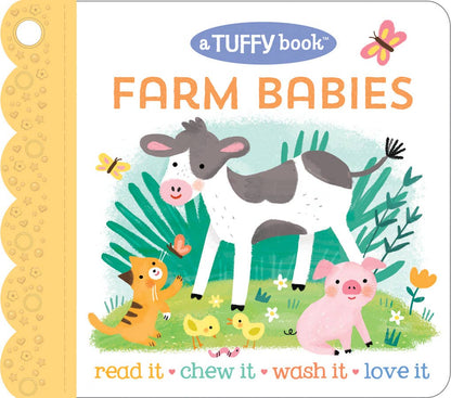 Farm Babies - Tuffy Teether Indestructible Book