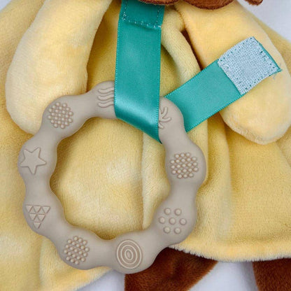 Lennox Lion Lovey - Plush Teething Toy Security Blanket