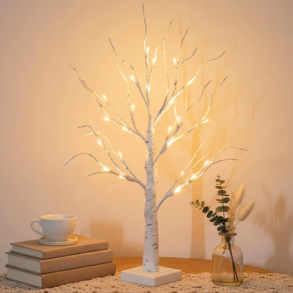 Lighted Birch Tree - 2 Ft.