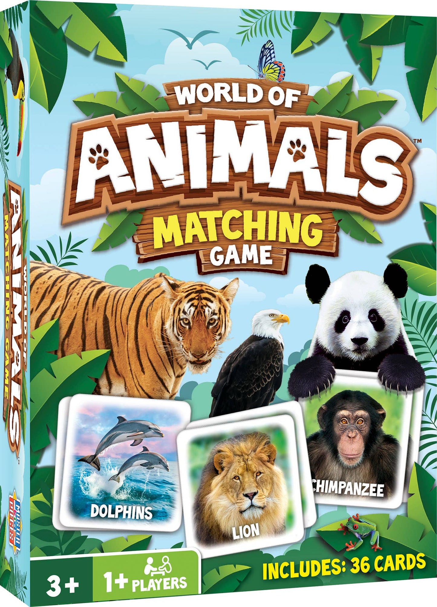 World of Animals Matching Game for Children