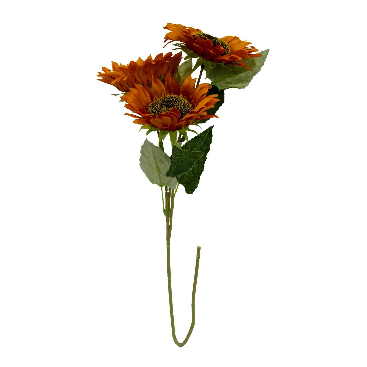 Burnt Orange Sunflower Spray