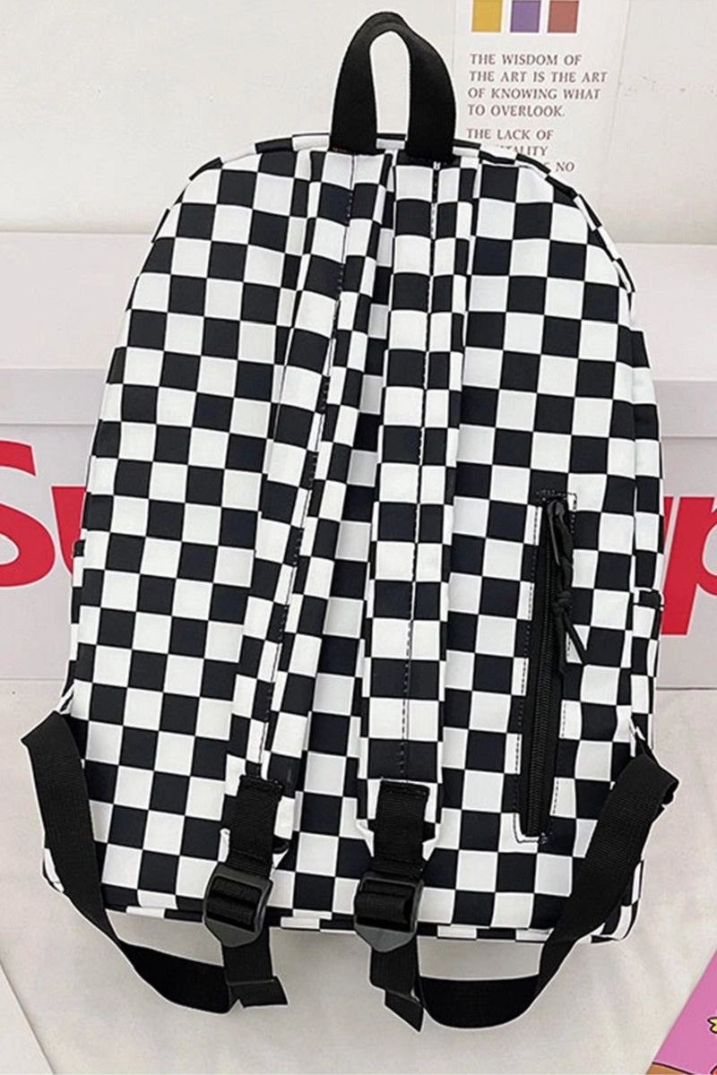Check it Out Checkerboard Backpack