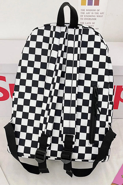 Check it Out Checkerboard Backpack