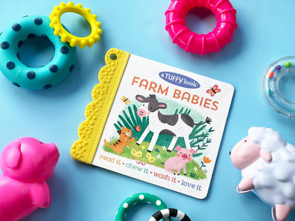 Farm Babies - Tuffy Teether Indestructible Book