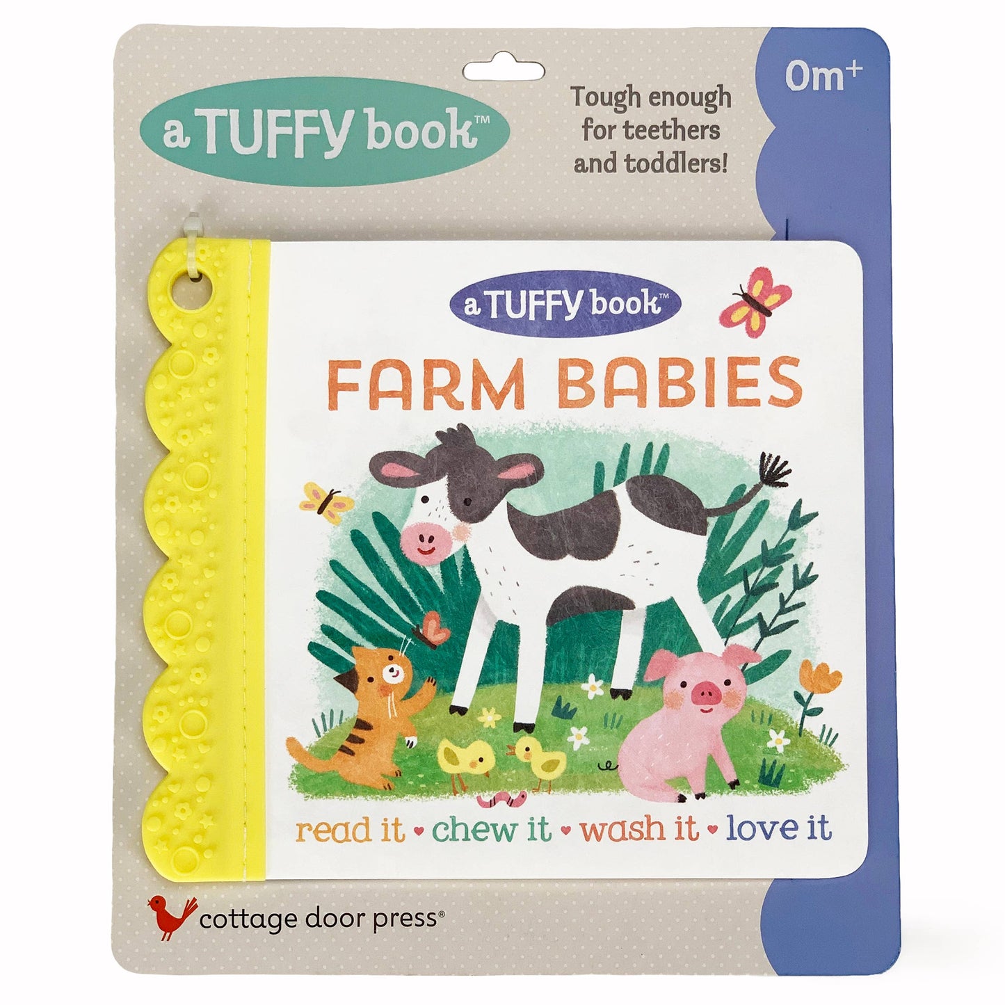 Farm Babies - Tuffy Teether Indestructible Book