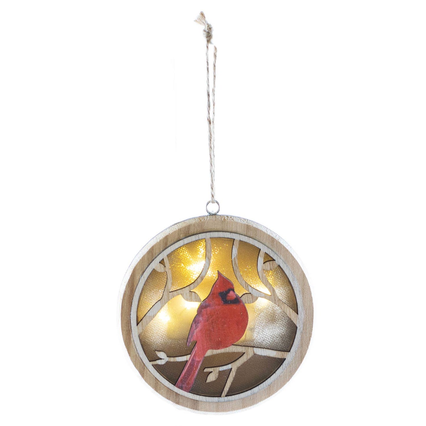 Lighted Cardinal Ornament