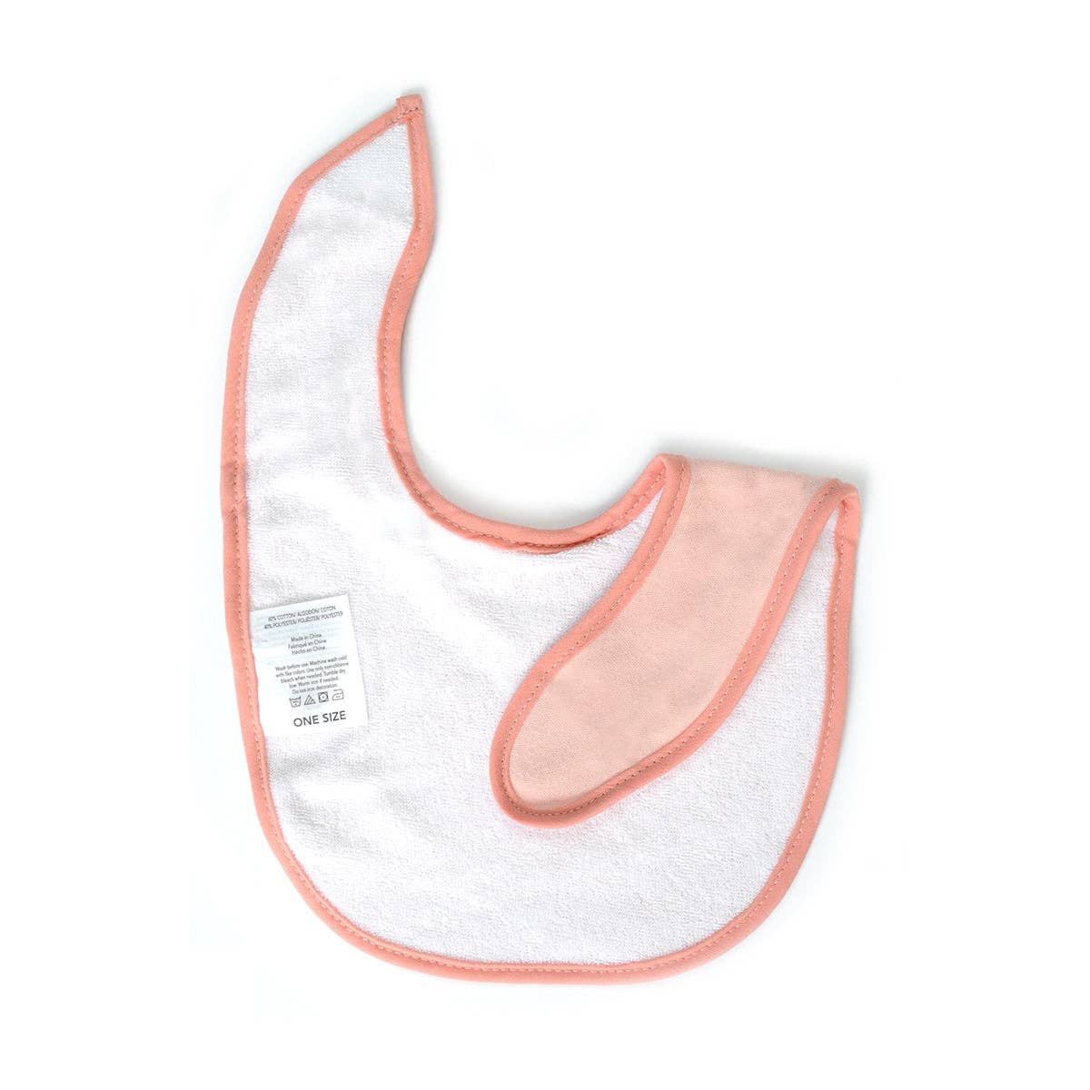 Kitty Love Soft Cotton Embroidered Baby Bibs - 5 Pack