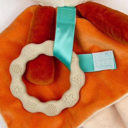 Finley Fox Lovey - Plush Teething Toy Security Blanket