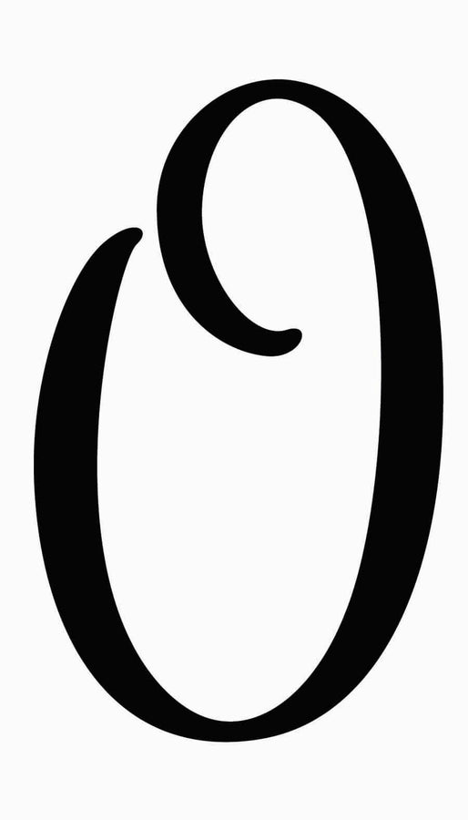 Address Number Signature Sign Icon - Custom Decor