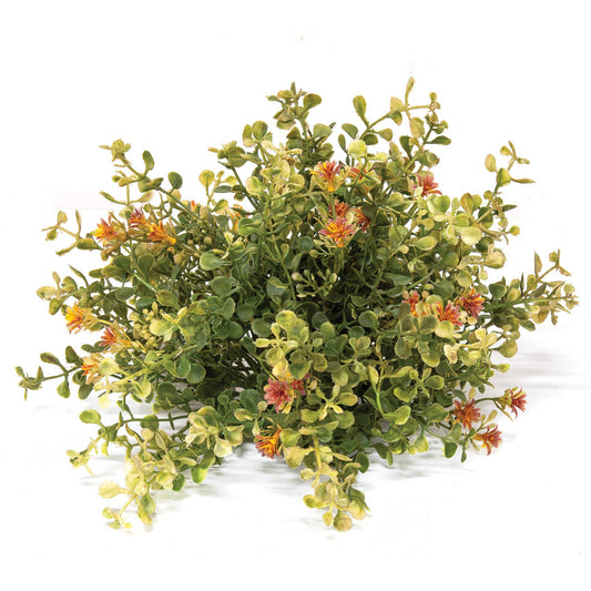 Golden Buds & Baby's Grass Half Sphere, 10"