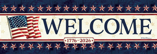 America 250 Years Signature Sign Insert - Custom Decor