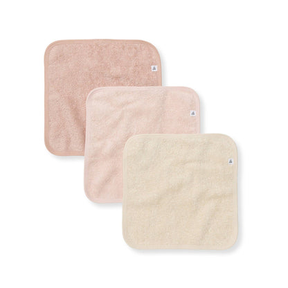 Organic Cotton Woven Terry Washcloths 3 Pack - Burt's Bees Baby