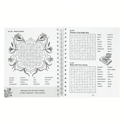 Mindfulness Word Search Adult Puzzle Book