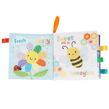 Hello, Sunshine! Cloth Book With Ribbon Tags
