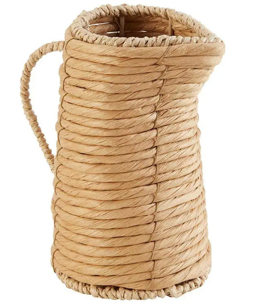 Rattan Decorative Pitcher