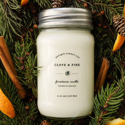 Clove & Pine - Antique Candle Co.