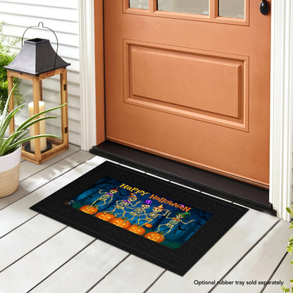 Skeleton Dance Party Mini Mat - Fits Sassafras Mat Base Trays