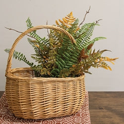 Fall Wetland Fern & Wheat Bush 18"