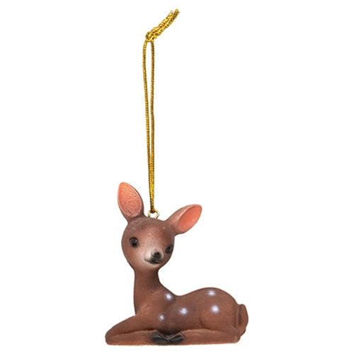 Resin Deer Ornament - 2 Options