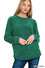 Chenille Waffle Round Neck Sweater