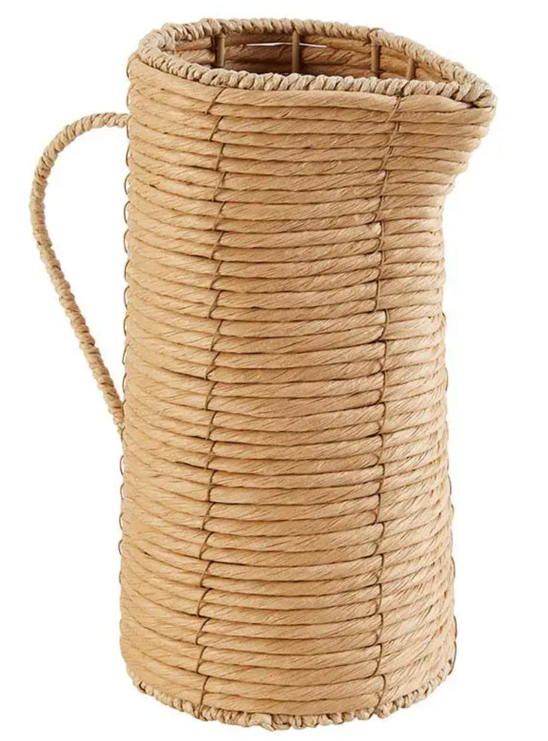 Rattan Decorative Pitcher
