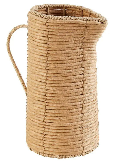 Rattan Decorative Pitcher