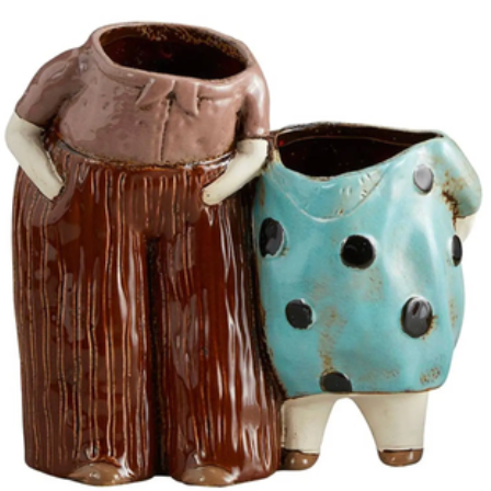 Grandparents Ceramic Planter Pot