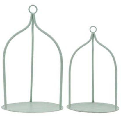 Sage Green  Open Lantern - 2 Sizes