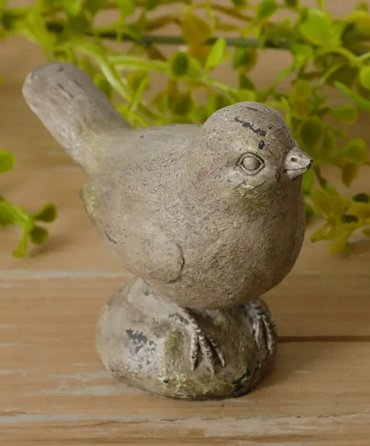 Rainy Day Birdie Friends - Resin Bird Statuary